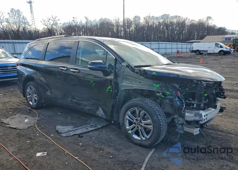 2023 Toyota Sienna Limited из США, поврежденный, VIN 5TDESKFC6PS092879